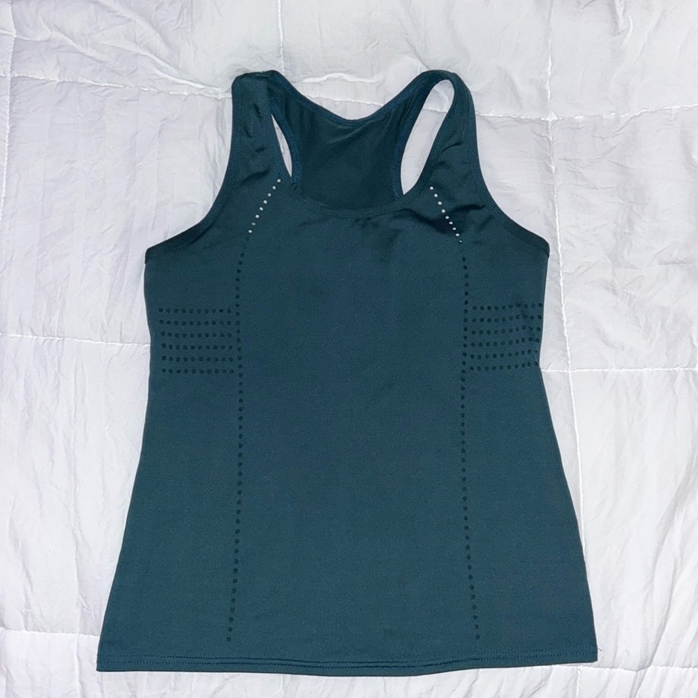 RACERBACK WORKOUT TANK GREEN